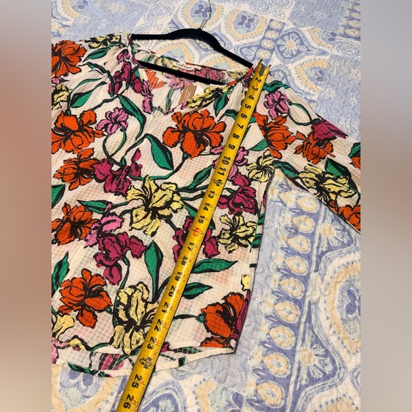 Roller Rabbit Floral Blouse – Size Small (NWT) - Picture 7 of 9